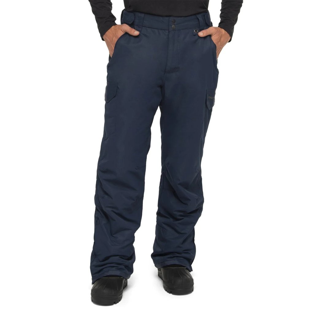Men's Insulated Snowsports Cargo Pants L Blue